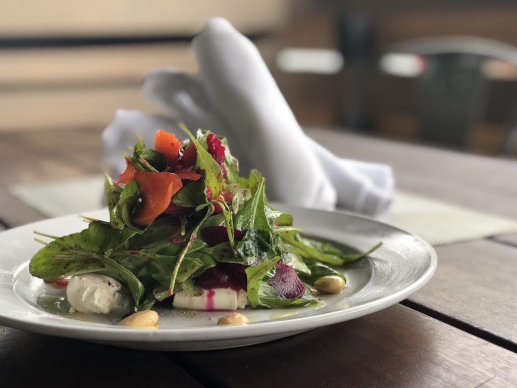 68 Degrees Beet and Burrata Salad