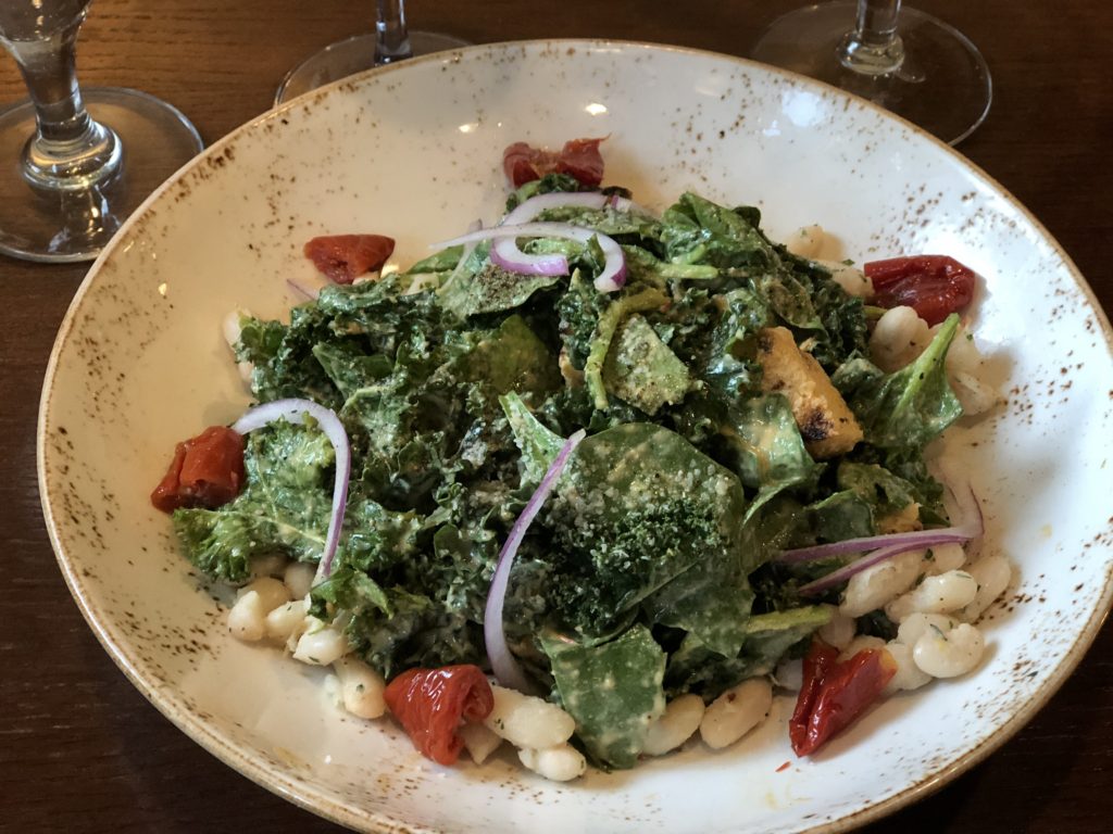 Urban an American Grill Kale White Bean Salad