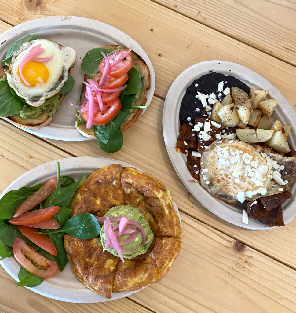 Tacos, sandwiches, and other goodies from Lulu's